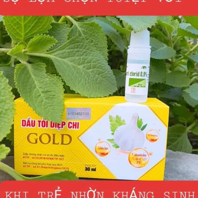 Dầu tỏi diệp chi gold