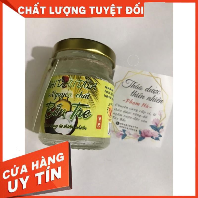 Dầu dừa Bến Tre dưỡng da 75ml