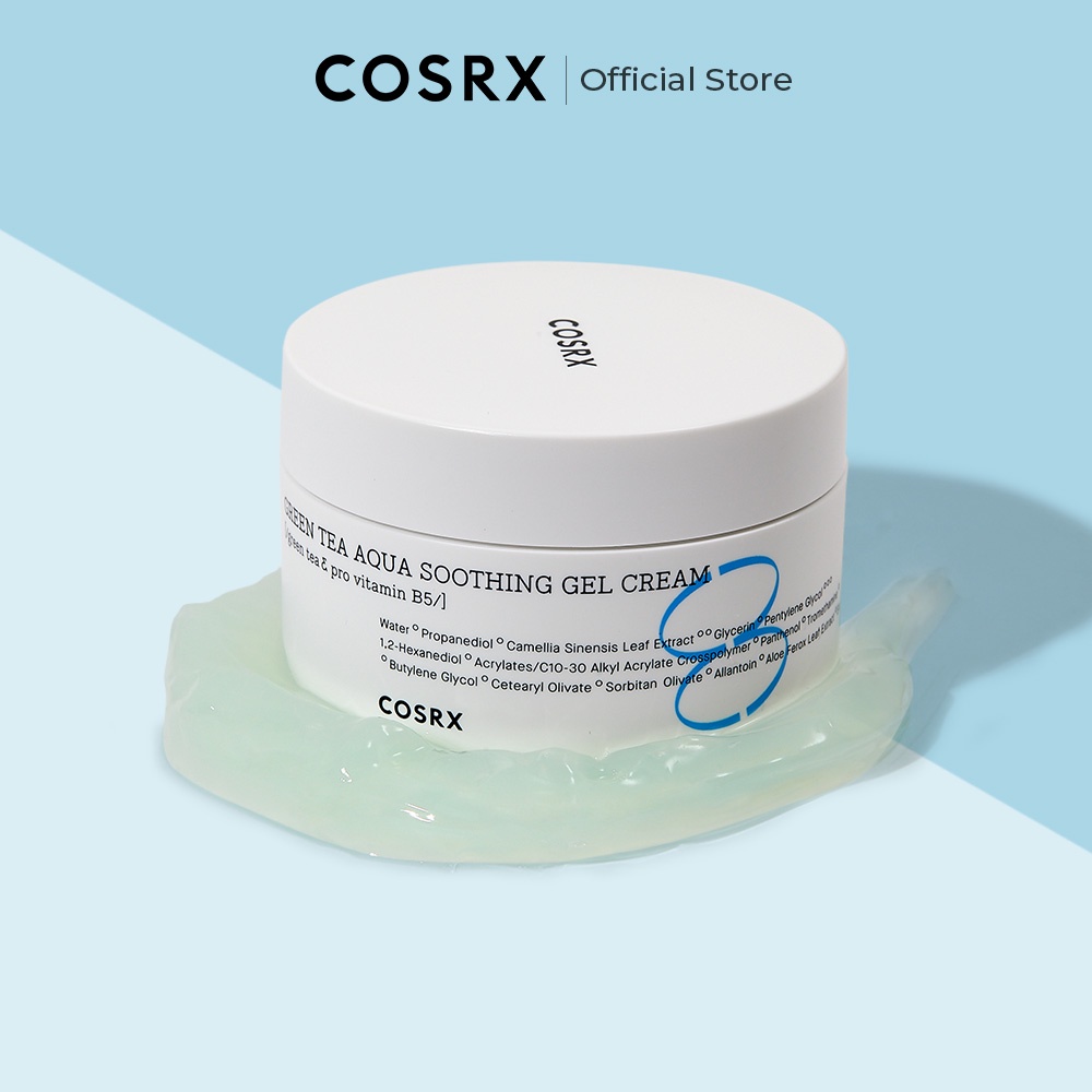 Kem trà xanh dưỡng ẩm xoa dịu dạng Gel COSRX 50ml