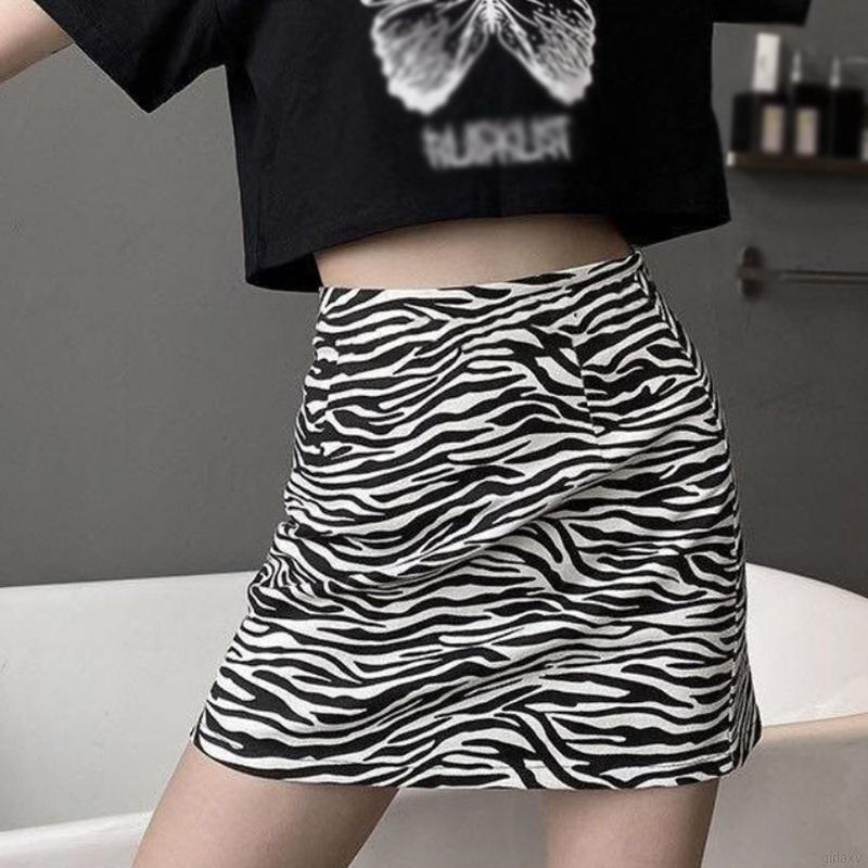 Chân Váy Nữ Lưng Cao Dáng Chữ A In Da Báo Phong Cách Hàn Quốc | BigBuy360 - bigbuy360.vn