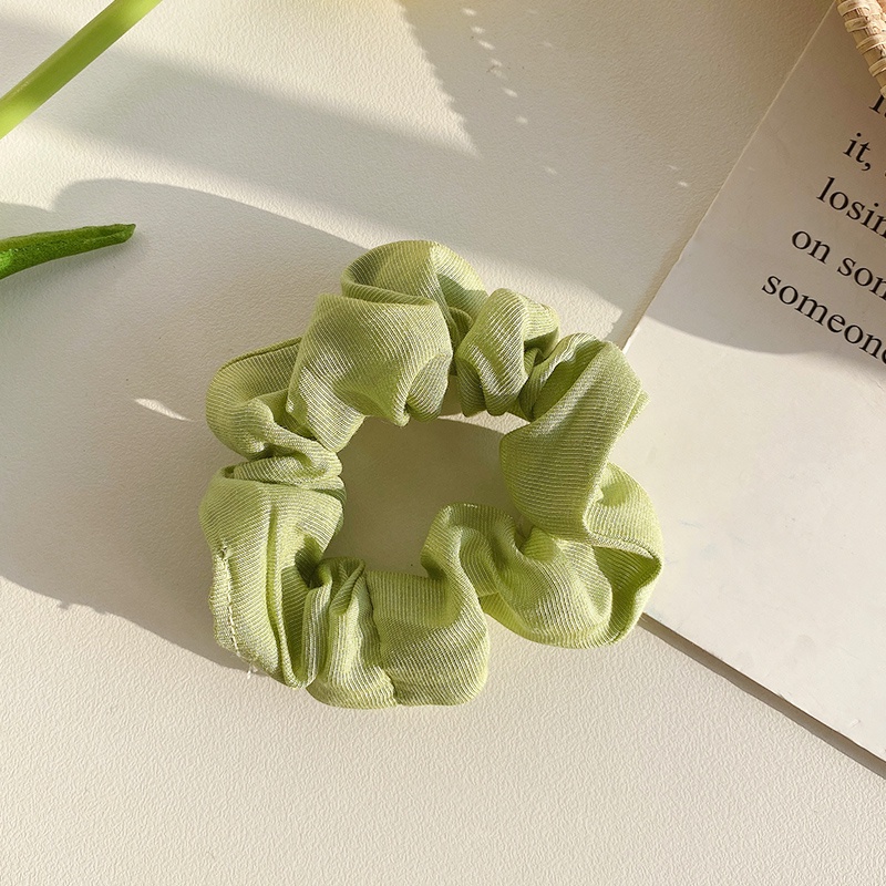 Dây cột tóc đơn giản nhiều màu sắc điệu đà phong cách Hàn Quốc