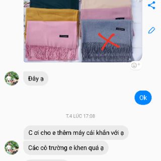 Khăn quàng cashmere hàng đẹp