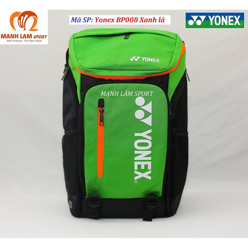 [Ưu đãi] Balo thể thao cầu lông Yonex BP008 chuyên dụng cầu lông, nhỏ gọn, tiện lợi, nhiều ngăn, mẫu mã đa dạng