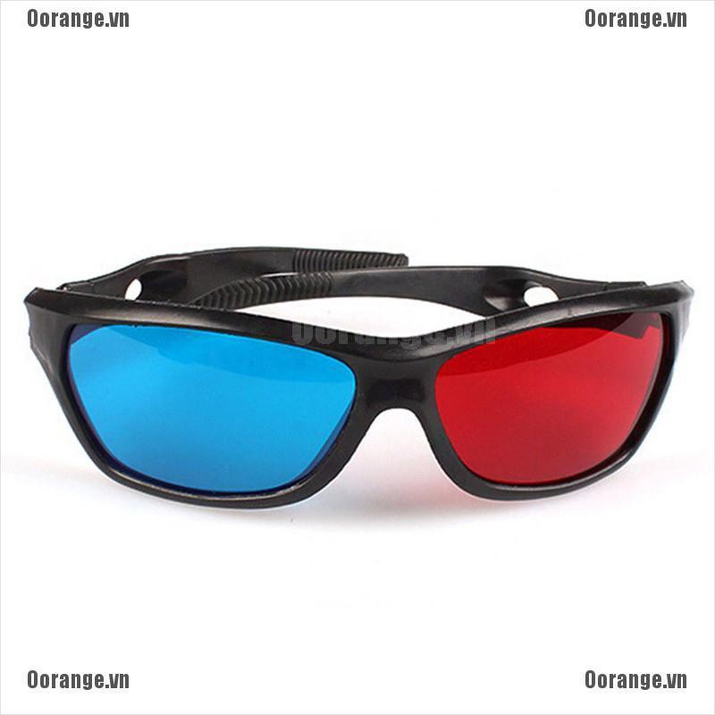 3D Glasses Red Blue Black Frame For Dimensional Anaglyph TV Movie DVD Game | BigBuy360 - bigbuy360.vn