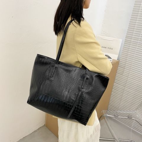 Túi đeo vai da dung tích lớn phong cách thời trang Hàn Quốc dễ phối đồ