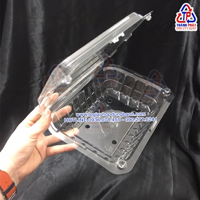 50 Hộp P1000C -2015 - Hộp đựng 4 trái táo - Hộp đựng trái cây nhập khẩu 1kg-2kg