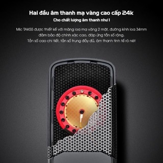 Mic Thu Âm Takstar TAK55 (CHÍNH HÃNG TAKSTAR)