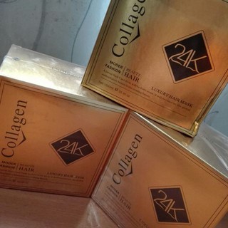 Kem ủ tóc 24k collagen