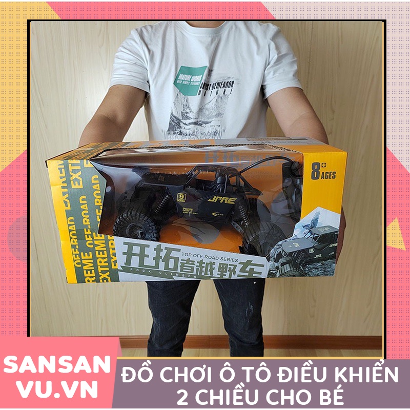 Xe ô tô điều khiển từ xa địa hình giúp bé phát triển trí thông minh PAPAZUM