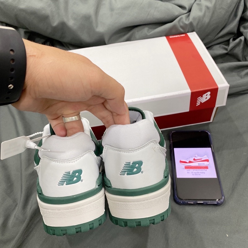 GIÀY N.B 550 NEW BA.LA.NCE 550 WHITE GREEN DA LỘN CAO CẤP 1:1 [ FULL BOX + FREE SHIP] | BigBuy360 - bigbuy360.vn