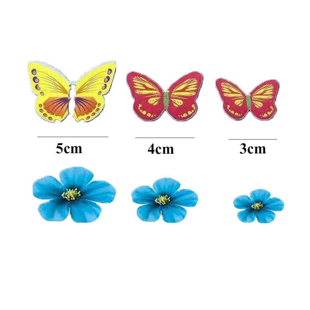 100 Con Bướm Trang Trí Bánh Kem