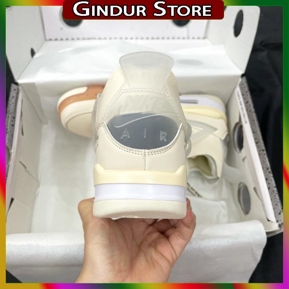 Giày Sneaker Jordan 4 Off White Full Box Full Phụ Kiện Freeship