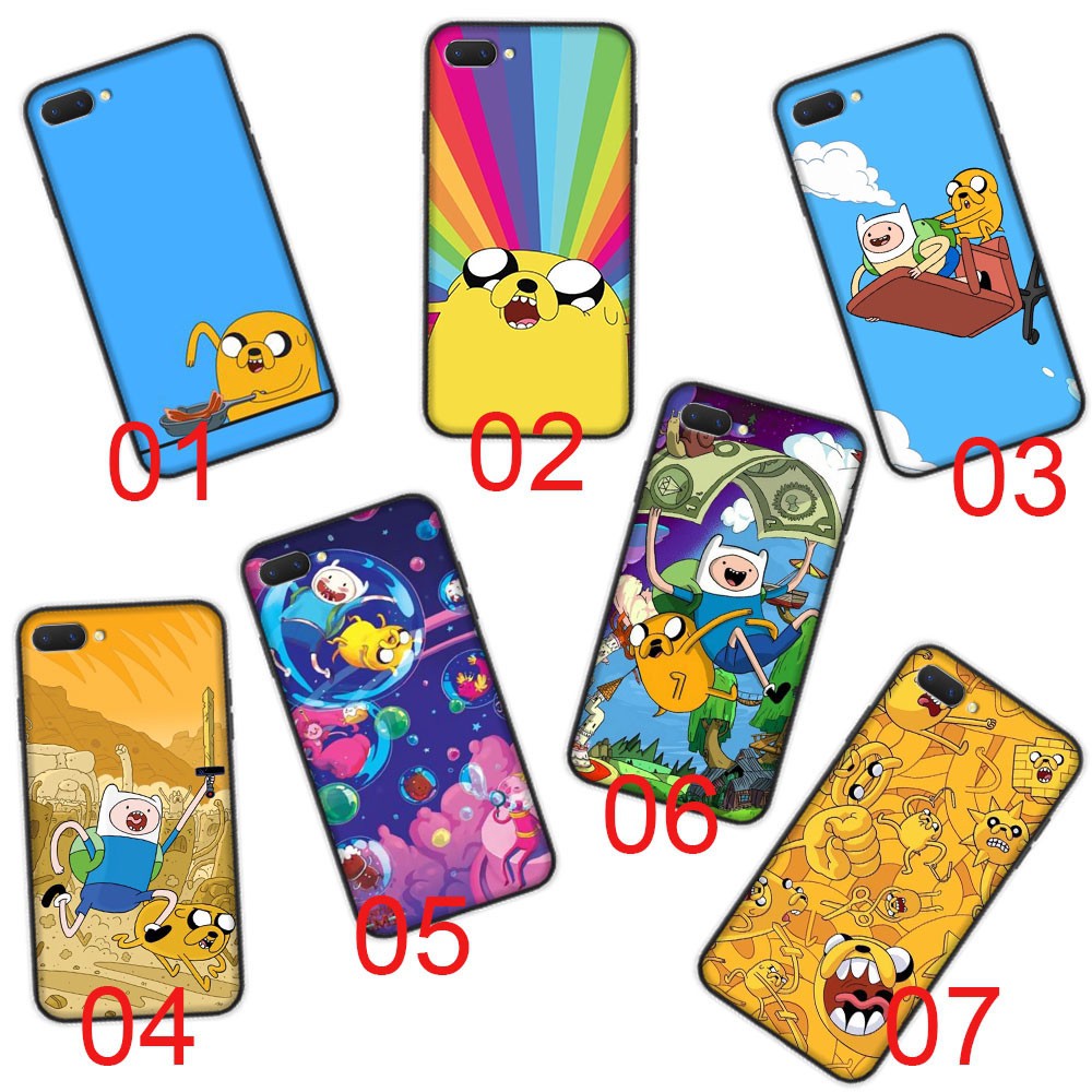 Ốp Lưng Mềm In Hình Adventure Time Cho Oppo A93 A91 A85 A83 A8 A1 A1K A7 Ax7 A15 A15S