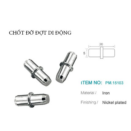 100 cái Chốt đợt di động