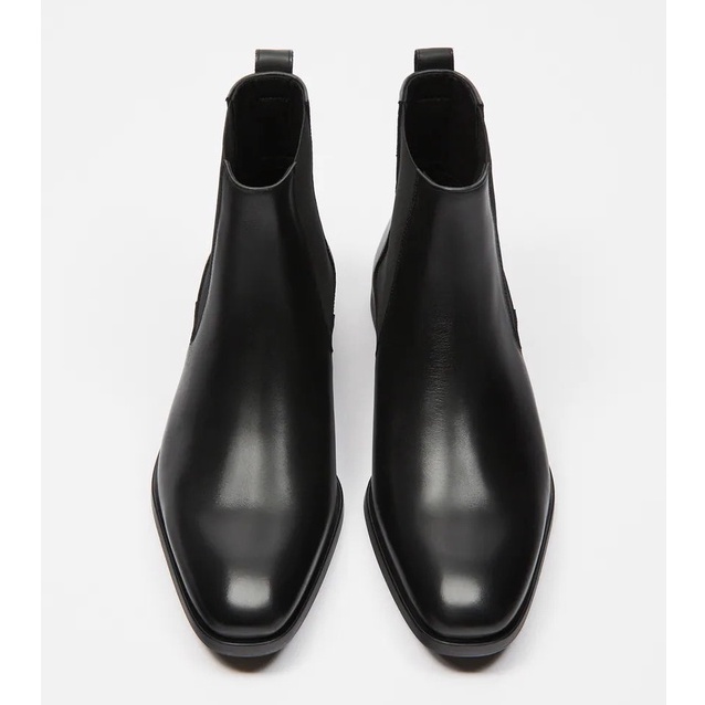 [ĐƯỢC KIỂM HÀNG] Giày Chelsea Boots cao cổ thời trang nam chất liệu da bò đế cao su đúc nhiệt tăng 3.5cm | BigBuy360 - bigbuy360.vn