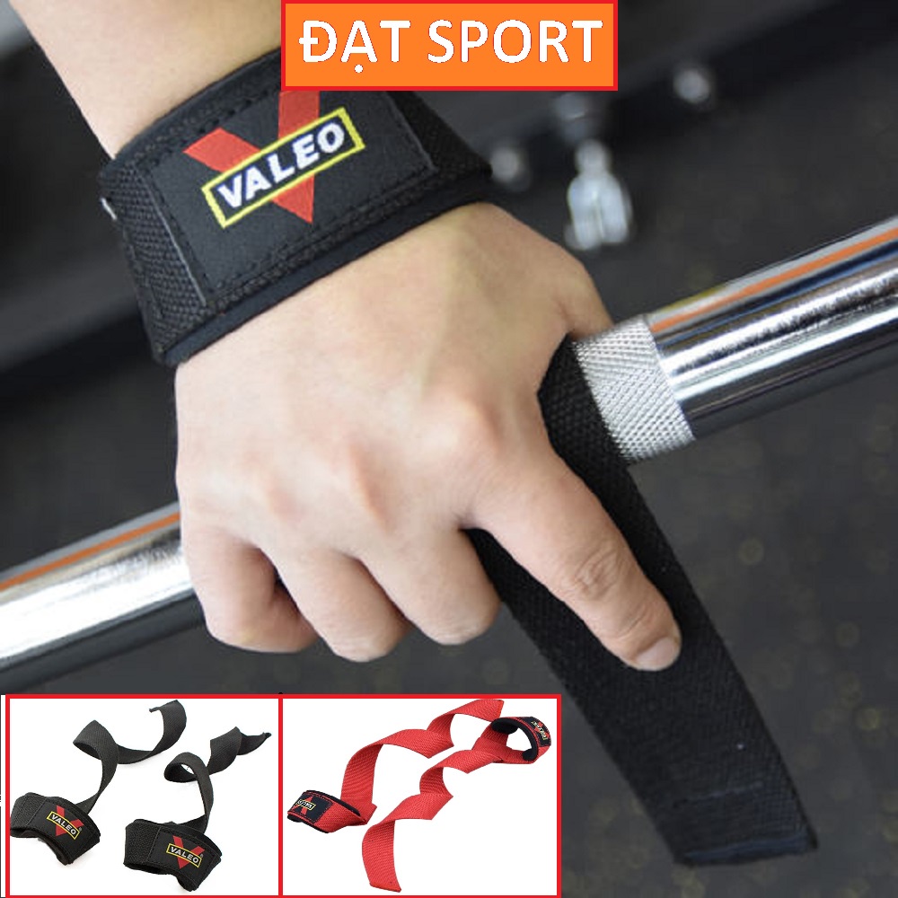 Dây Kéo Lưng Tập Gym VALEO , Hỗ Trợ Cổ Tay Và Bàn Tay Trong Các Bài Tập Tạ , Kéo Xà , Kéo Thanh Đón