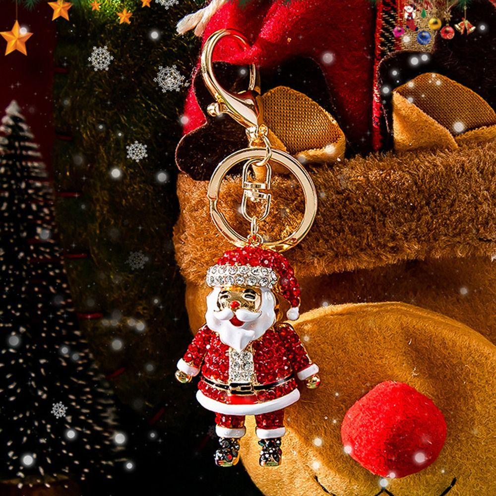 Móc Khóa Điện Thoại Hình Ông Già Noel / Người Tuyết