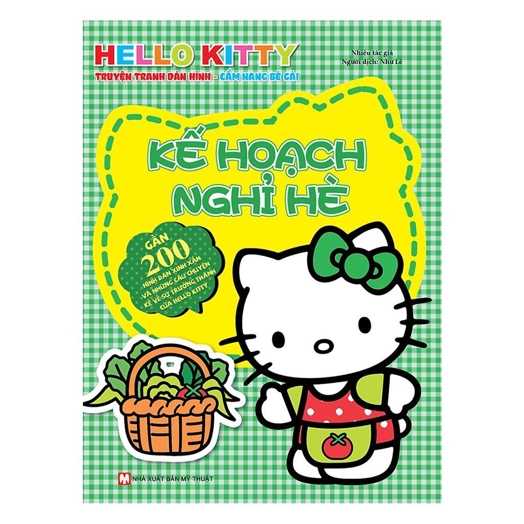 Sách - Hello Kitty - Kế Hoạch Nghỉ Hè (dán hình)