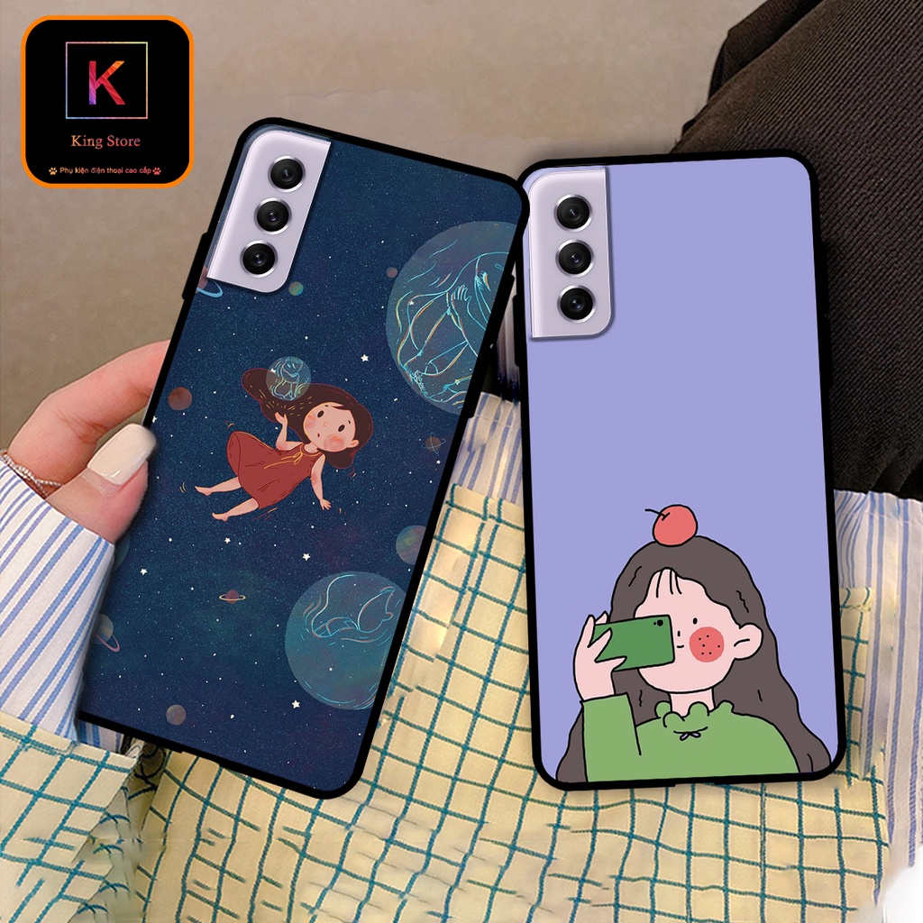 Ốp Samsung S21 - S21 FE -  S21 PLUS - S21 Ultra - Ốp lưng Samsung in hình Little Girl siêu đáng yêu, dễ thương
