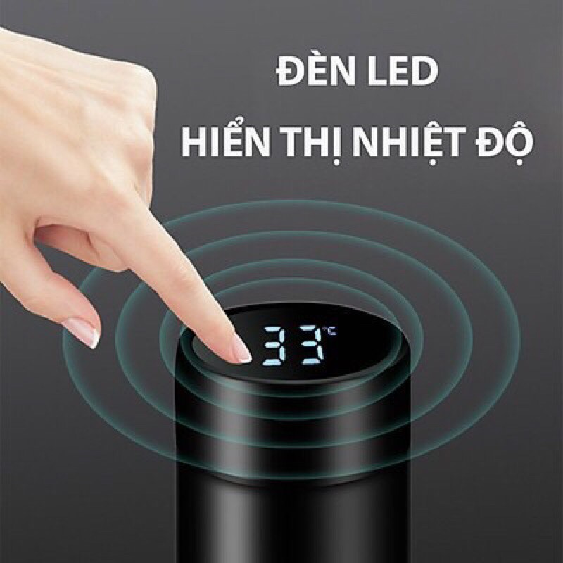 Bình giữ nhiệt hiển thị nhiệt độ