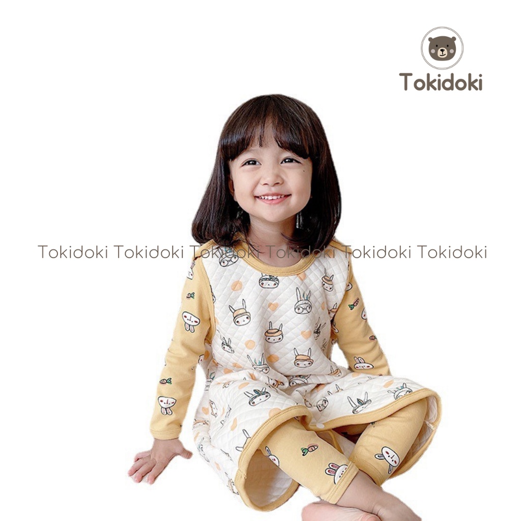 Túi ngủ trần bông 3 lớp TOKIDOKI cho bé