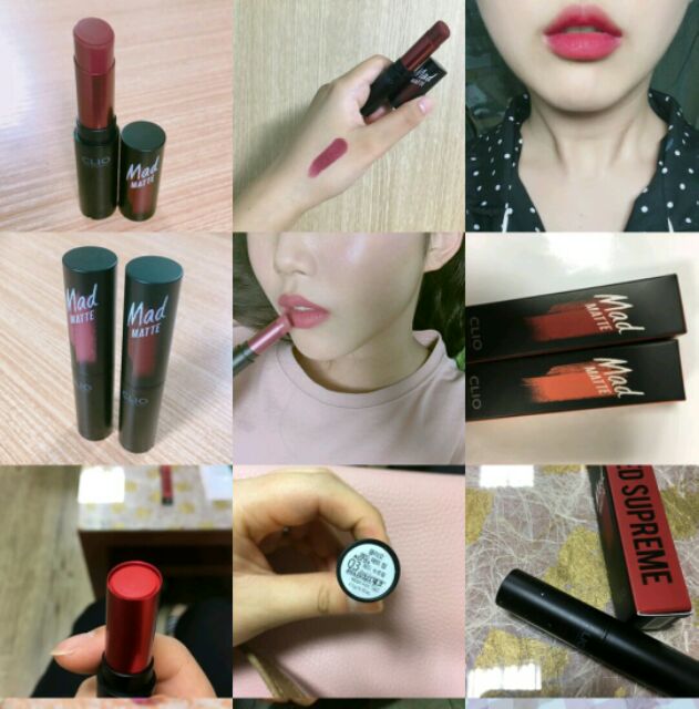 Son lì  Clio Mad Matte _ bản dupe hoàn hảo của YSL | BigBuy360 - bigbuy360.vn