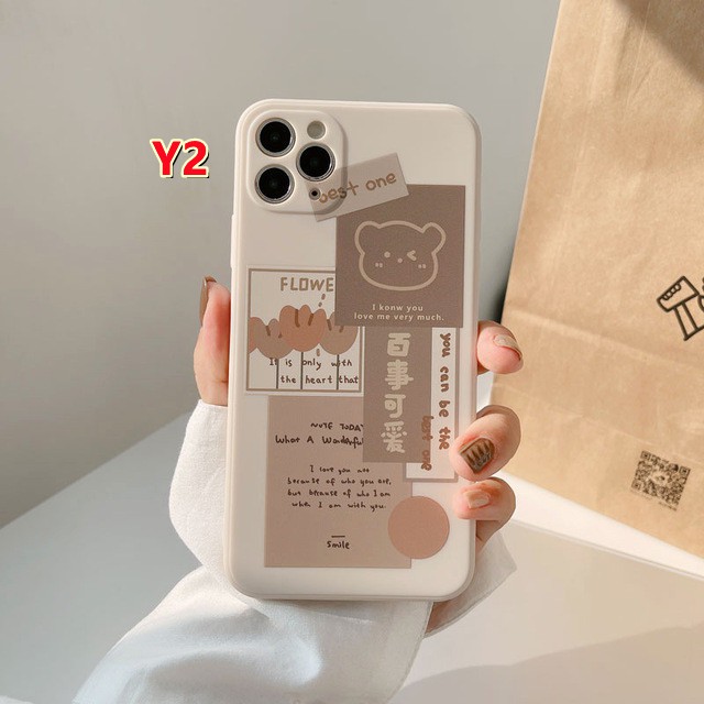 Ốp Điện Thoại Tpu Mềm Hình Gấu Dễ Thương Cho Iphone 11 12 13 14 Pro Max Iphone 6 6s 7 8 Plus Iphone 14 Xr Xs Max Se 2020 14 Pro Max