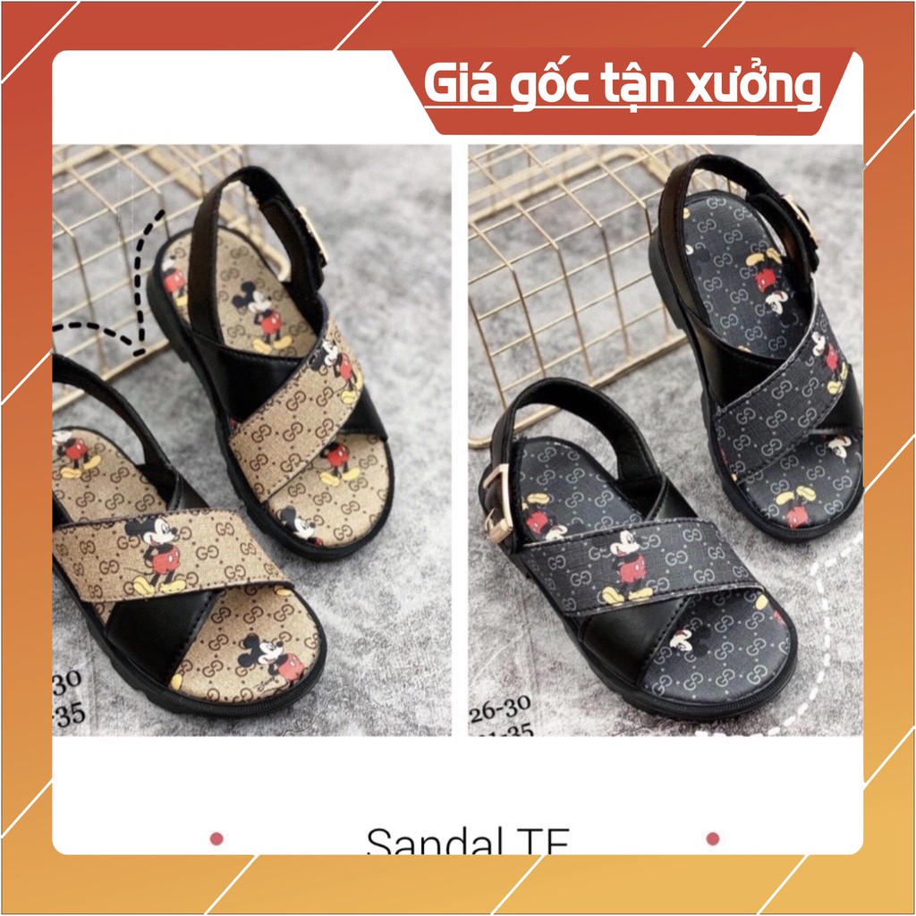 Giày sandal Mickey Quai Chéo Trẻ Em cho bé trai bé gái