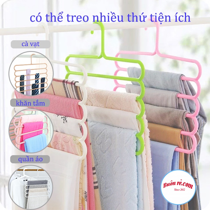 Móc Nhựa Treo 5 Tầng Thông Minh Chất Liệu Nhựa Bền Chắc - br00651