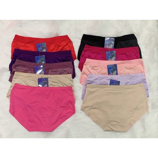 Combo 5 quần lót nữ cotton lụa big size 827