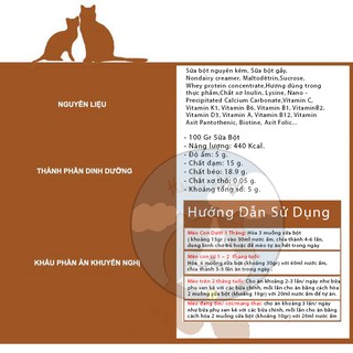 [Chính Hãng] Sữa Bột Cho Chó Mèo Precaten PreDogen Dr.KyAn