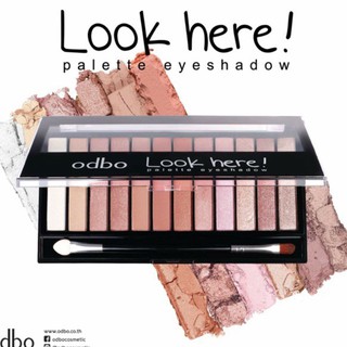 Phấn mắt odbo look here palette eyeshadow