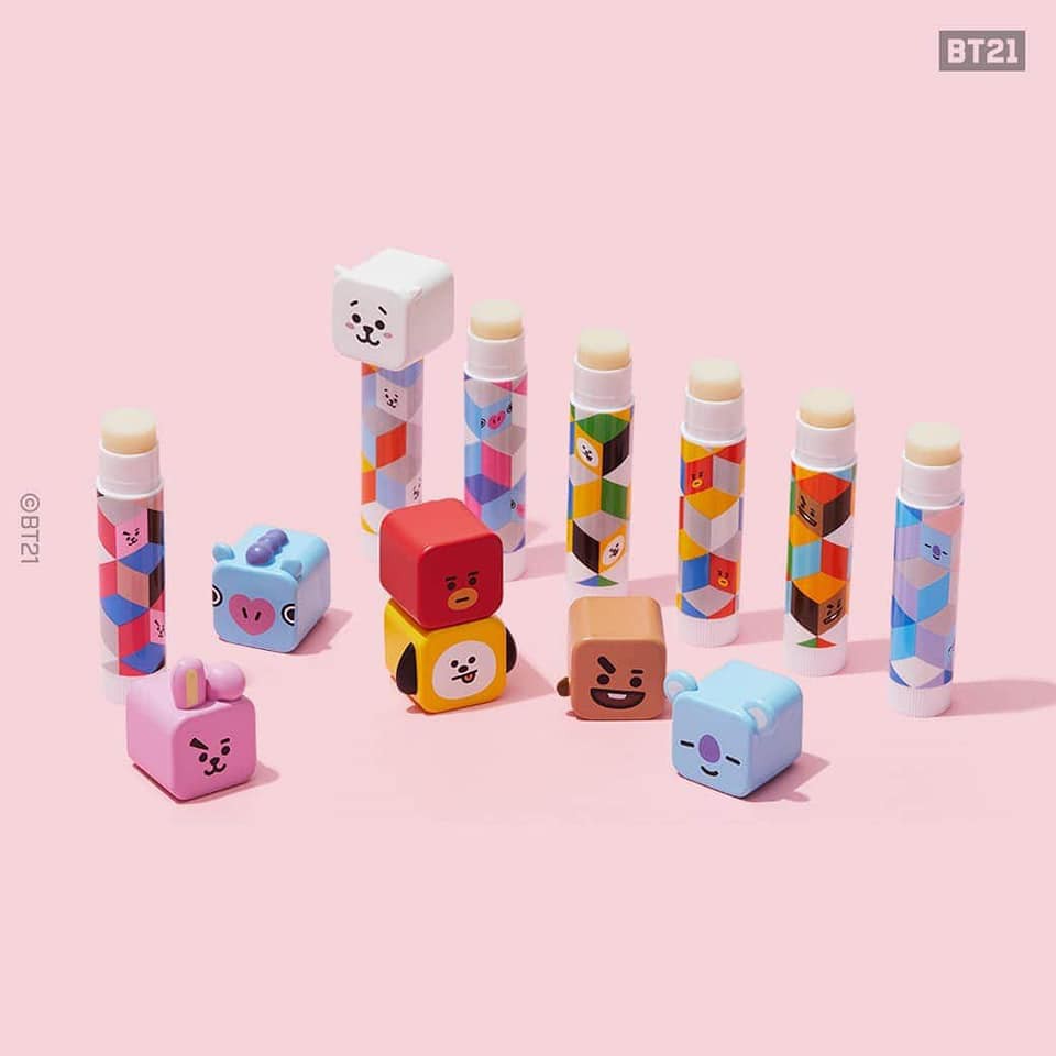 Line Friends BT21 Figure Lip Balm Son dưỡng môi BT21 | BigBuy360 - bigbuy360.vn