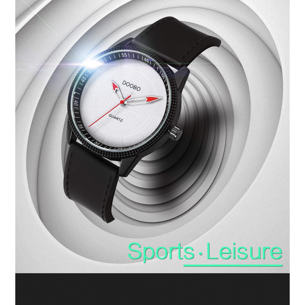 (GIÁ CỰC ƯU ĐÃI) ĐỒNG HỒ NAM DOOBO D026 HÀNG CHÍNH HÃNG DÂY CAO SU DẺO CAO CẤP 3 MÀU - THỜI TRANG | BigBuy360 - bigbuy360.vn