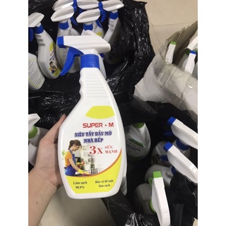 Super m - siêu tẩy dầu mỡ nhà bếp