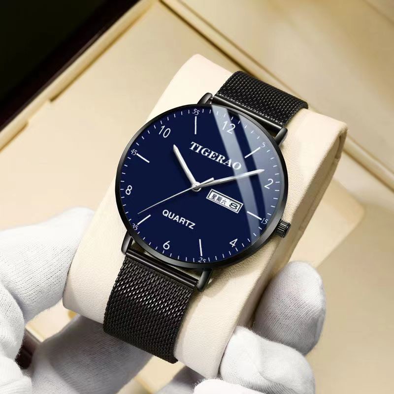 Đồng Hồ Cơ Tự Động Phong Cách Hàn Quốc / Lịch Đôi / Chống Thấm Nước / Phát Sáng / Thể Thao / Siêu Mỏng Cho Nam