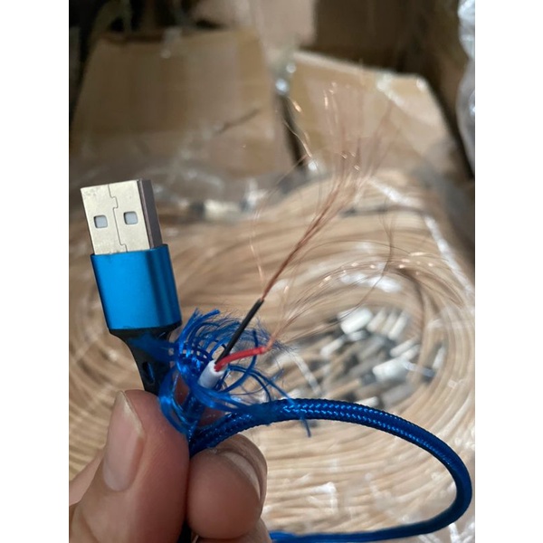 Dây Sạc IP/ Micro USB/ Type-C Bọc Dù 2 Mét Tiện Lợi Cho Tất Cả Các Dòng Máy - BH 12 Tháng