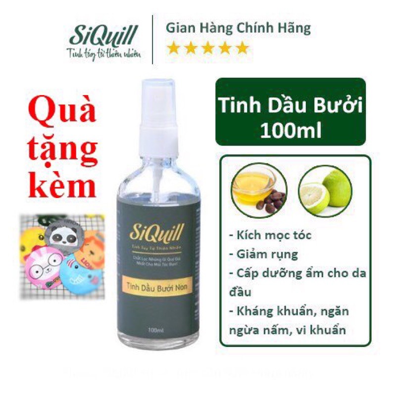 Xịt Mọc Tóc Tinh Dầu Bưởi Siquill ⚡𝑪𝒉𝒊́𝒏𝒉 𝑯𝒂̃𝒏𝒈 100%⚡ Mọc tóc nhanh giảm tình trạng hói sản phẩm thiên nhiên