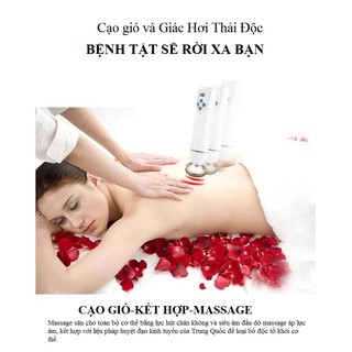Dụng cụ massage cạo gió giác hơi đốt mỡ đa năng sản phẩm mới tiện dụng cho mọi nhà