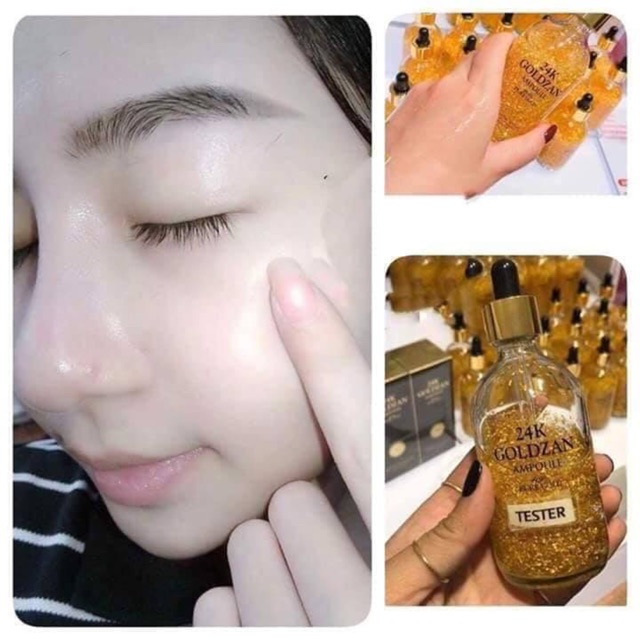 Tinh Chất 24k Goldzan Ampoule 99.9% Pure Gold 100ML