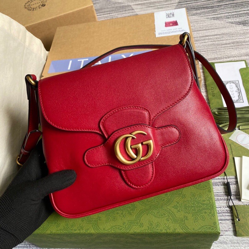 Túi xách Gucci Marmont cao cấp màu đỏ size 23.5cm