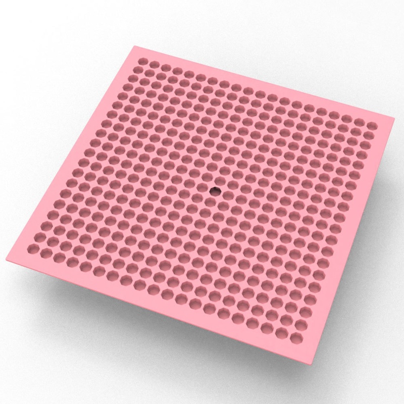 Khuôn Silicone Hình Bát Giác Làm Con Dấu Sáp