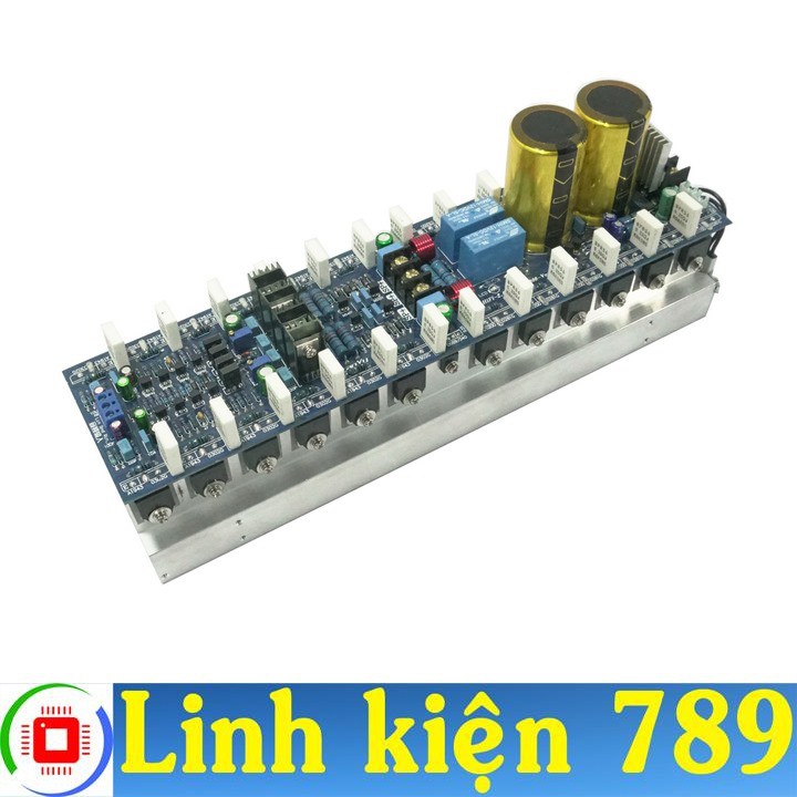 Mạch khuếch đại 24 sò 2kênh có tụ lọc nguồn