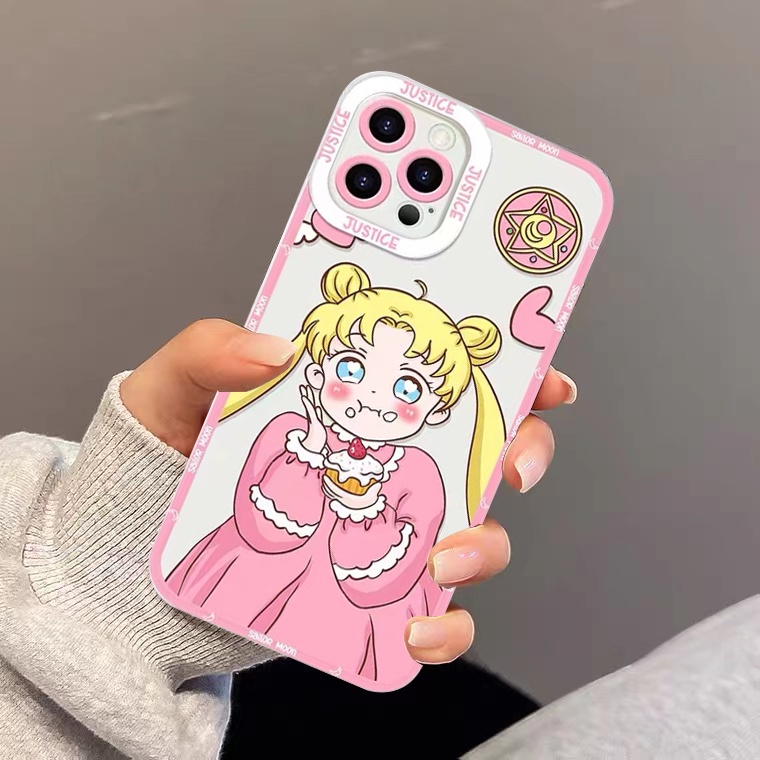 Ốp Điện Thoại TPU Silicon Mềm Chống Sốc Hình Cô Gái Cho iPhone 11 13 pro max 6 6s 7 8 Plus X XR XS max SE 2020 12 pro max 13 Mini