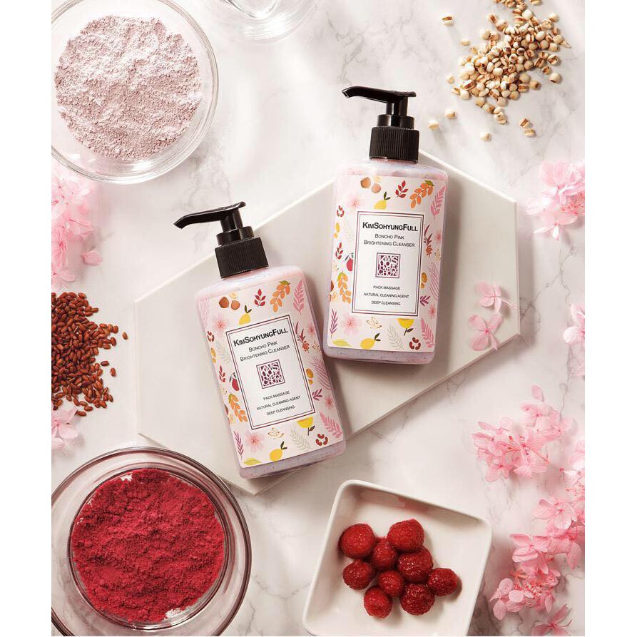 Sữa rửa mặt KimsohyungFull Boncho Pink Brightening Cleanser - Kimsohyung