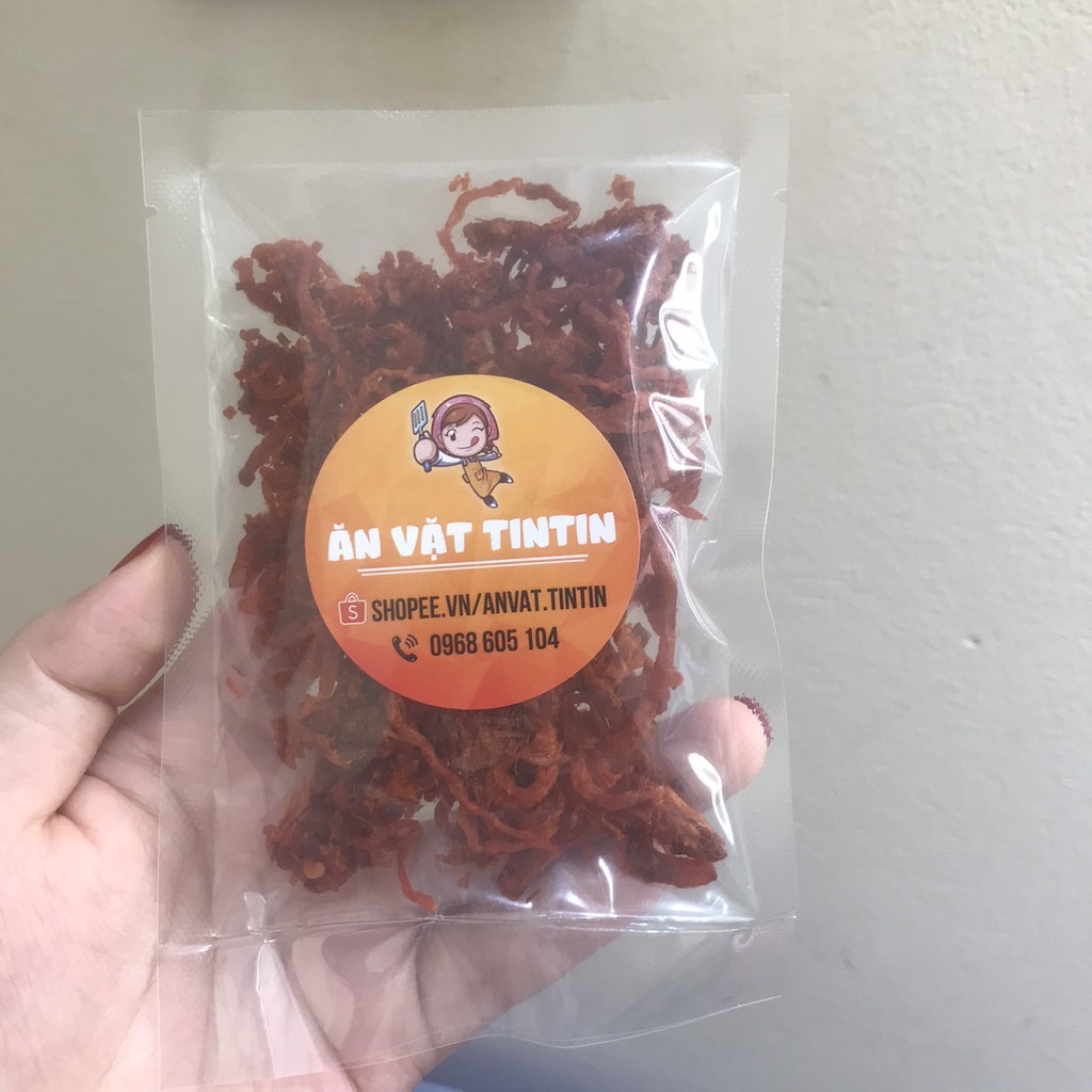 Khô bò sợi loại 1 siêu ngon an toàn vệ sinh thực phẩm gói ăn thử 20gr - Ăn Vặt TinTin | BigBuy360 - bigbuy360.vn