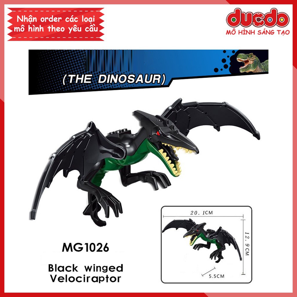 Siêu khủng long bay DINOSAUR Jurassic World - Đồ chơi Lắp ghép Xếp hình Minifigues Mini Mô hình