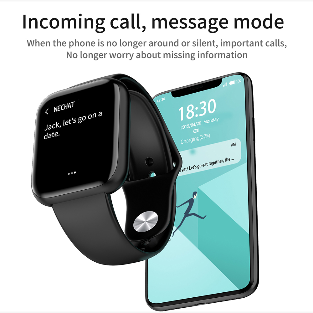 [ Smart Watch ] Đồng hồ thông minh smartwatch i5Plus đẹp như apple watch màn hình cảm ứng chống nước nghe gọi nhắn tin đo sức khỏe thể thao