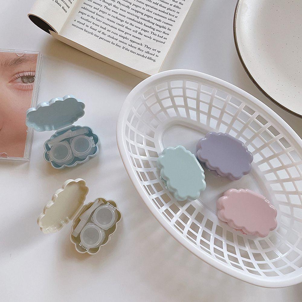 Ốp Điện Thoại Kính Áp Tròng Hình Đám Mây Mini Cho Nữ