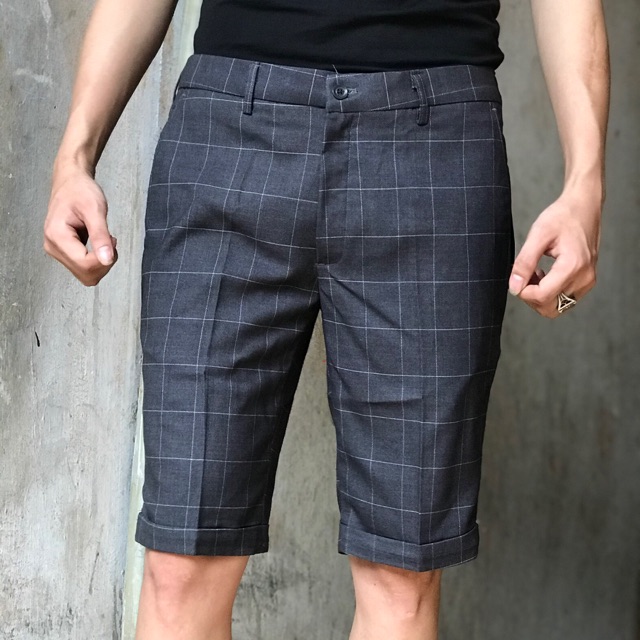 Quần short kẻ cực đẹp, chất vải mặc mát, co giãn 4 chiều, thoải mái, tôn dáng